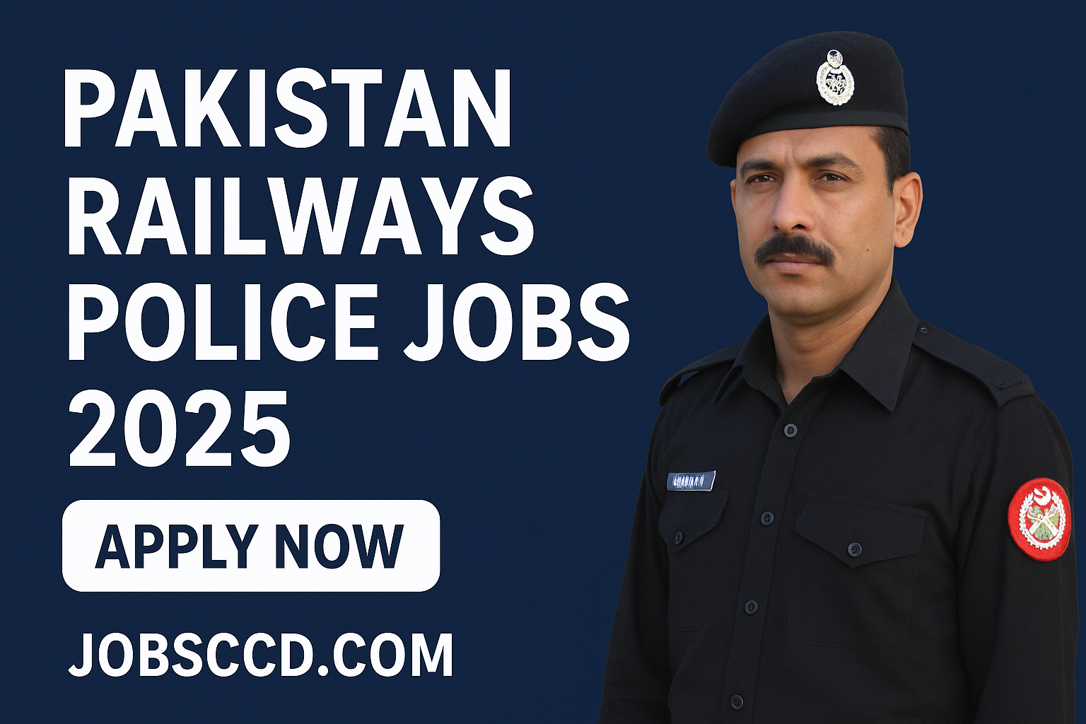 Pakistan Railways Police Jobs 2025 - Apply Online for Male & Female