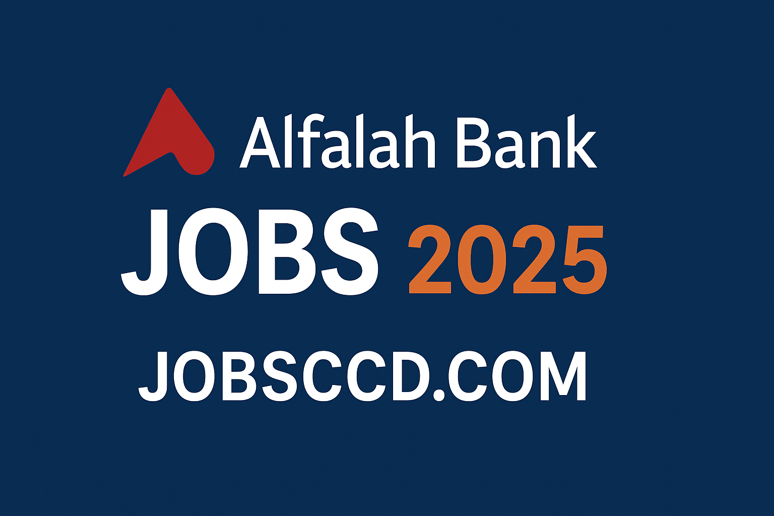 Alfalah Bank Jobs 2025 - Online Application Form