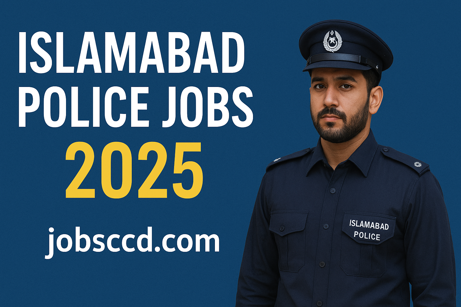 Islamabad Police Jobs 2025 - Apply Online