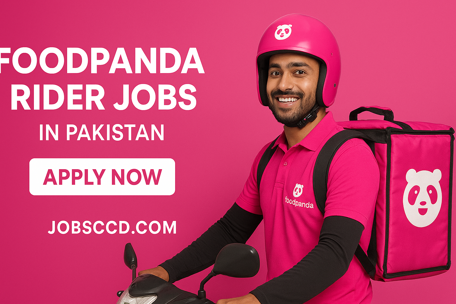 Foodpanda Rider Jobs 2025 - Apply Online