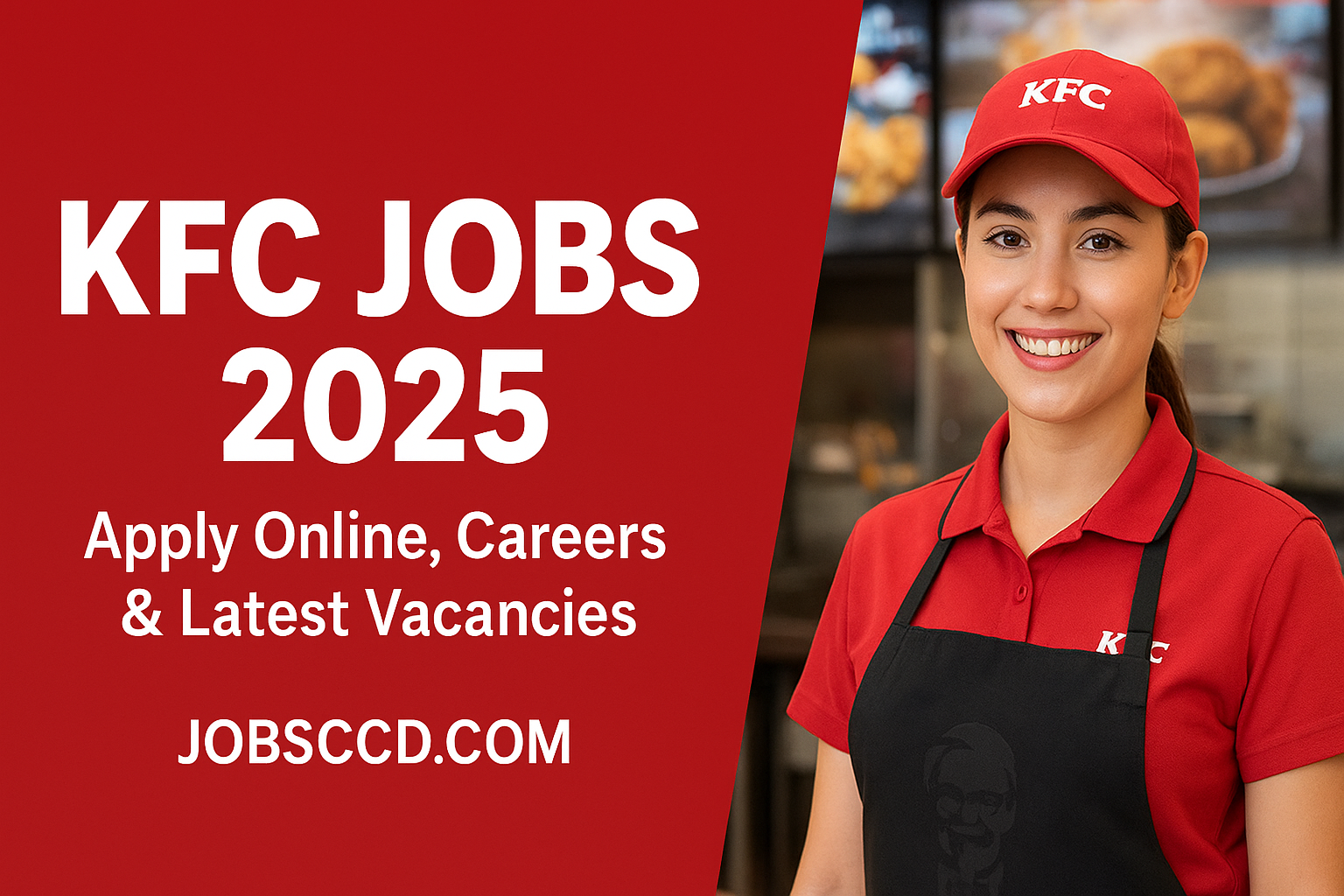 KFC Jobs 2025 - Hiring Full-Time & Part Time-Staff