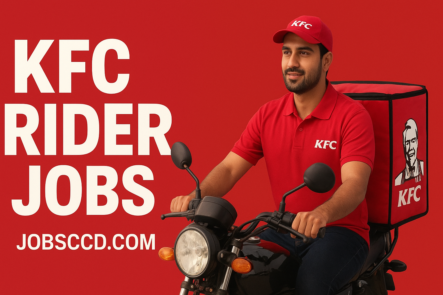 KFC Rider Jobs 2025 - Apply Online