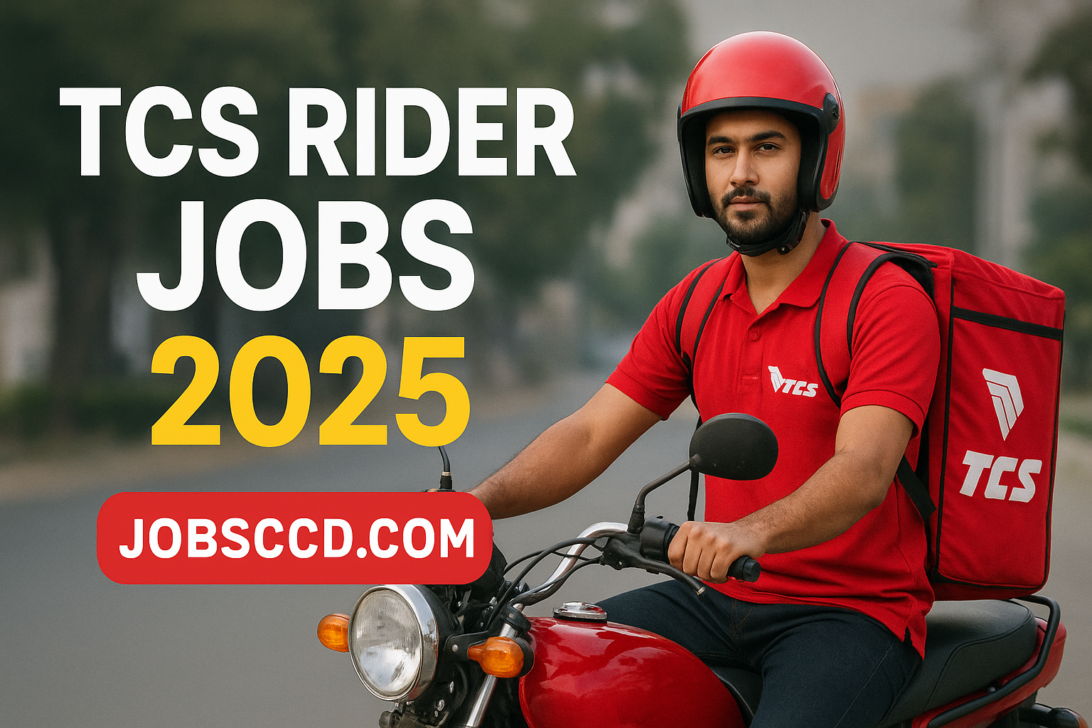 TCS Rider Jobs 2025 - Apply Online