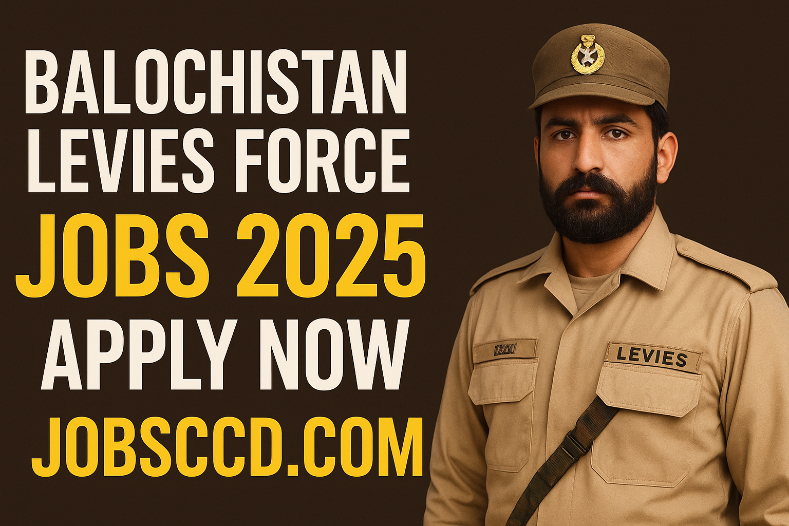 Balochistan Levies Force Jobs 2025 | Apply Now