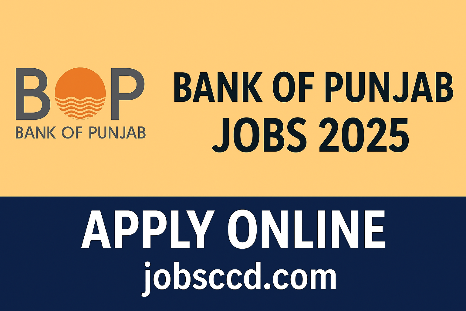 Bank of Punjab Jobs 2025 - Apply Online