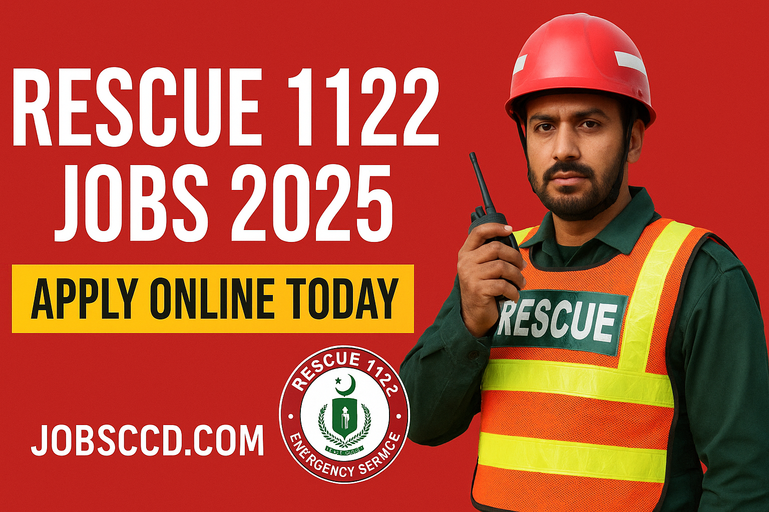 Rescue 1122 Jobs 2025 | Apply Online