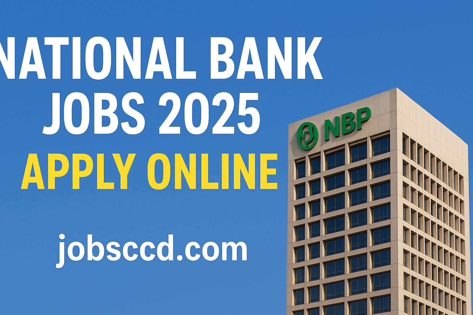 National Bank Jobs 2025 | Apply Online