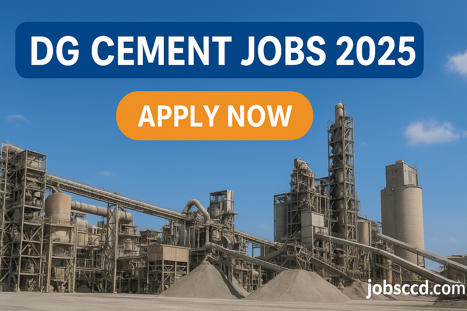 DG Cement Jobs 2025 | New Vacancy