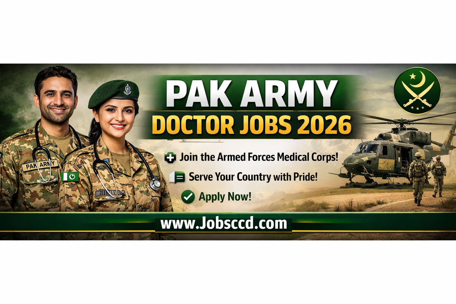 Pak Army Doctor Jobs 2026 – Apply Online for 1,200+ Vacancies at www.joinpakarmy.gov.pk