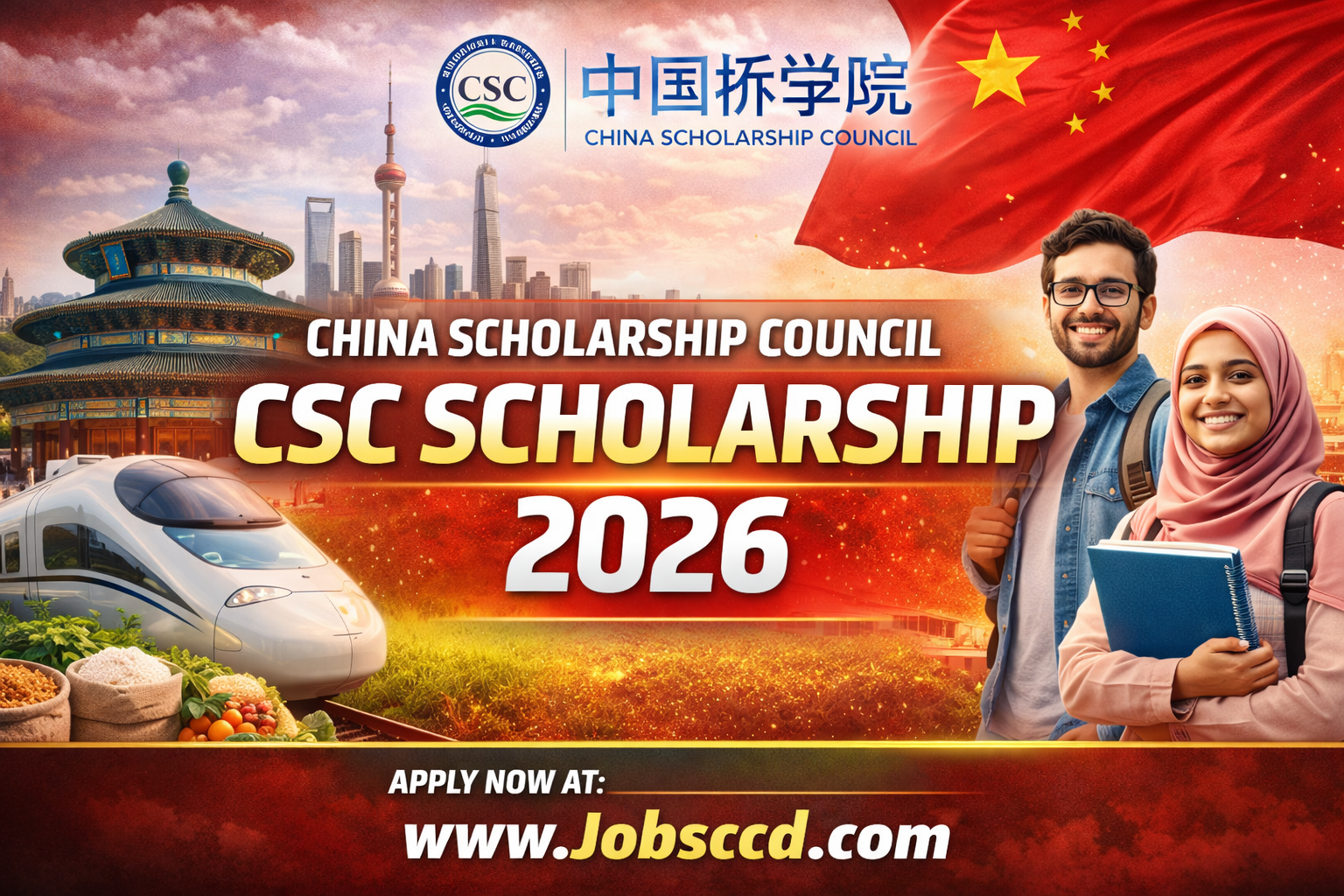 China Scholarship Council CSC 2026 – International Students Apply Now