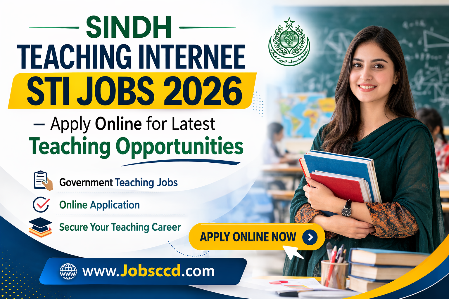 Sindh Teaching Internee STI Jobs 2026 – Apply Online for Latest Teaching Opportunities